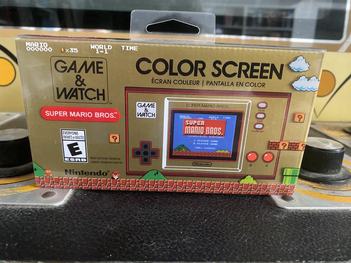 VideoKraken's tweet photo. Day #156 - Super Mario Bros G&W (2020)
I was really thrilled when Nintendo announced they would bring back the Game & Watch series with a modern twist. I really hope to see more titles in the future.
#OneConsoleADay https://t.co/M8zy6Ool3r