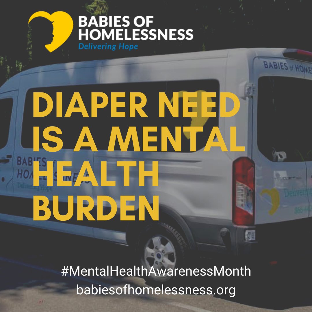 BoH_PugetSound's tweet photo. #MentalHealthAwarenessMonth: We constantly hear from our clients that receiving our essentials is such a relief, eliminating the stress of choosing between them and other essential items for their families, and the constant worry about keeping their babies clean, dry, and fed. https://t.co/16deuoSsfg