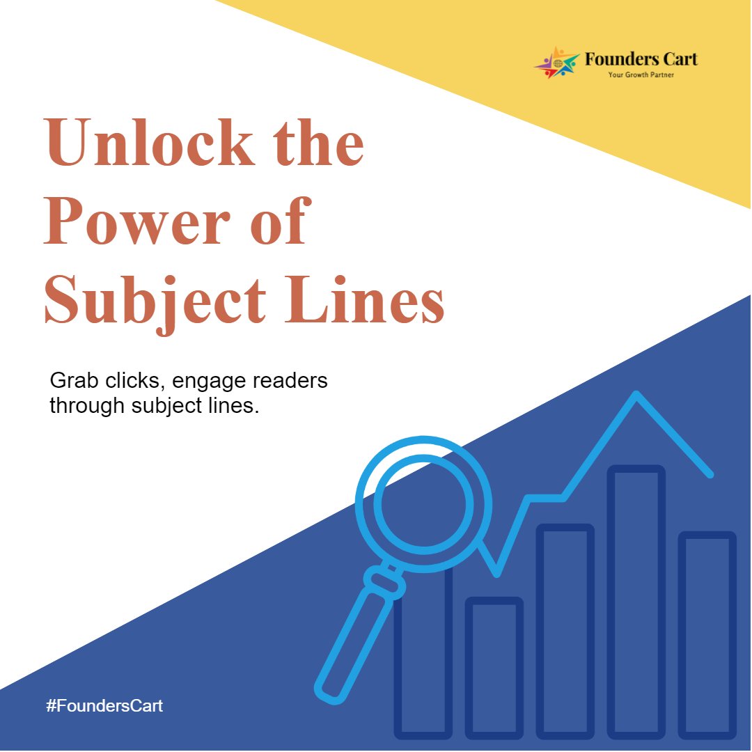 FoundersCartcom's tweet photo. 🚨Attention all small business owners &amp; entrepreneurs!🚨 Tired of sending marketing emails that get ignored? 😴 Our latest blog post "Dos and Don'ts of Writing Attention-Grabbing Subject Lines" is here to help! 💡 Learn how to write 🔥 subject lines that generate... https://t.co/9a22NXWTpO