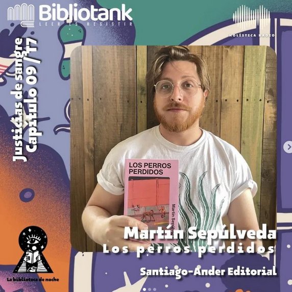 stgoandereditor's tweet photo. HOY a tomar once con @Martinservible y su libro Los perros perdidos en @Bibliotank de @holistica_radio // 19:30 hora chilena. 
Nos vemos 🔥🔥🔥
👇👇👇
https://t.co/UGX4CFxfZ7 https://t.co/4UT8NnxvVs