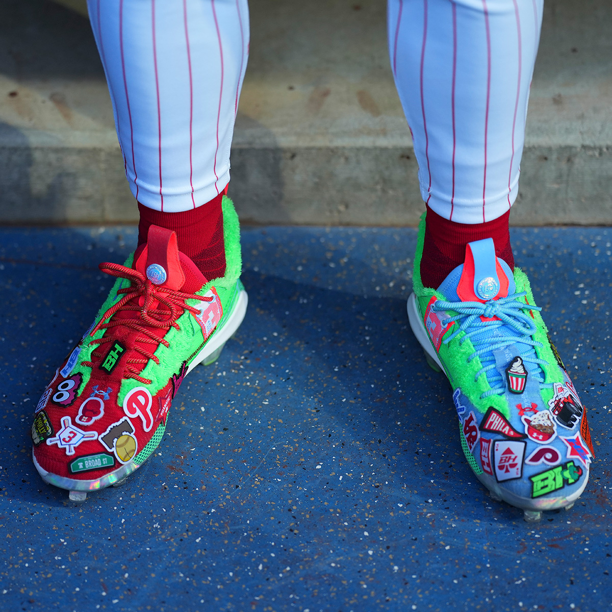 MLB Life on X: Bryce Harper consistently taking the custom cleats game to  new heights 👀  / X