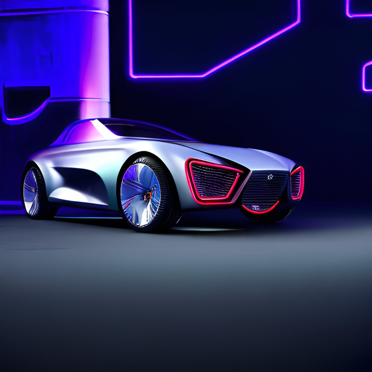 SceneMakerAi's tweet photo. @icreatelife And some Syd Mead #retrofuturistic concepts too. https://t.co/OntdYIAs5z