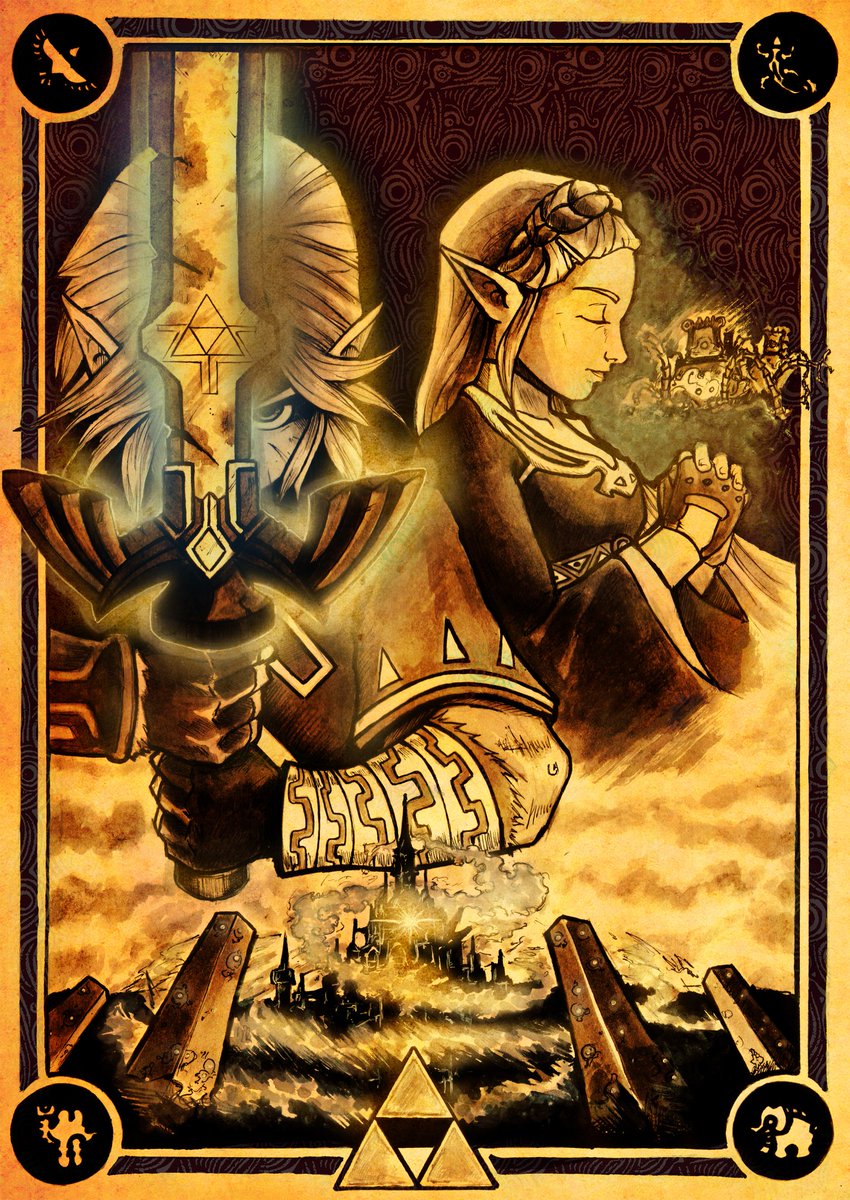 Hylian_Army's tweet photo. Essa semana terei adesivos e prints A3 e A4 hein!
Quem quiser encomendar é só vir de DM (:
#zeldafanart
#thelegendofzelda 
#breathofthewild
#tearsofthekingdom 
#nintendo
#zelda
#nintendoswitch
#sixzeldafanarts https://t.co/RorXGkqd3V