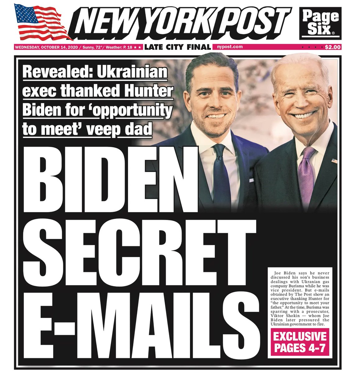 BREAKING: @JoeBiden @WhiteHouse Has Just Denied @nypost Access Amid #HunterBiden Indictment Speculation; Press Freedom Concerns Intensify The New York Post reported on Monday that the White House press office denied the newspaper access to President Biden's public event earlier