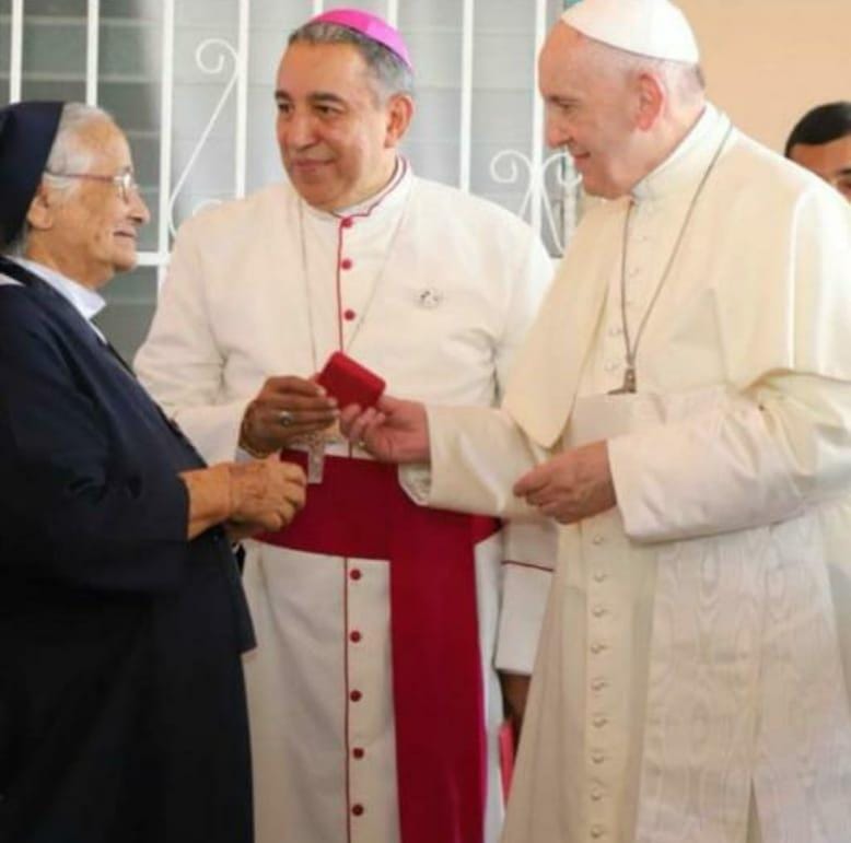 pacatolico's tweet photo. Las Honras Fúnebres de Sor Lourdes Reiss serán el Jueves 11 de mayo de 2023, oficiadas por monseñor Rafael Valdivieso, obispo de Chitré y presidente de la Conferencia Episcopal Panameña, en la capilla del Hogar Malambo.

*Hora*: 10:00 am🕙 https://t.co/2XoQIp8lud