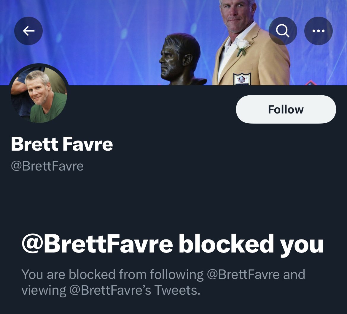 Ron Filipkowski on Twitter "Blocked me a couple years ago. One too