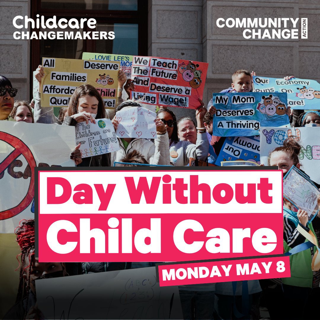 RepJimmyGomez's tweet photo. The state of our child care impacts our entire economy and forces parents, particularly mothers, out of the workforce. 

We all pay the price of an underfunded system. It’s past time we ensure access to affordable, high-quality child care.

#DayWithoutChildcare https://t.co/JourD10kRM