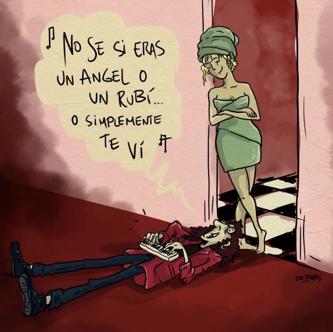 MundoPaezz's tweet photo. Bueno así 😍 con este dibujo y seguimos con la manija de la serie 😎

✍🏻 Matías De Brasi https://t.co/jR6y2sgM2y