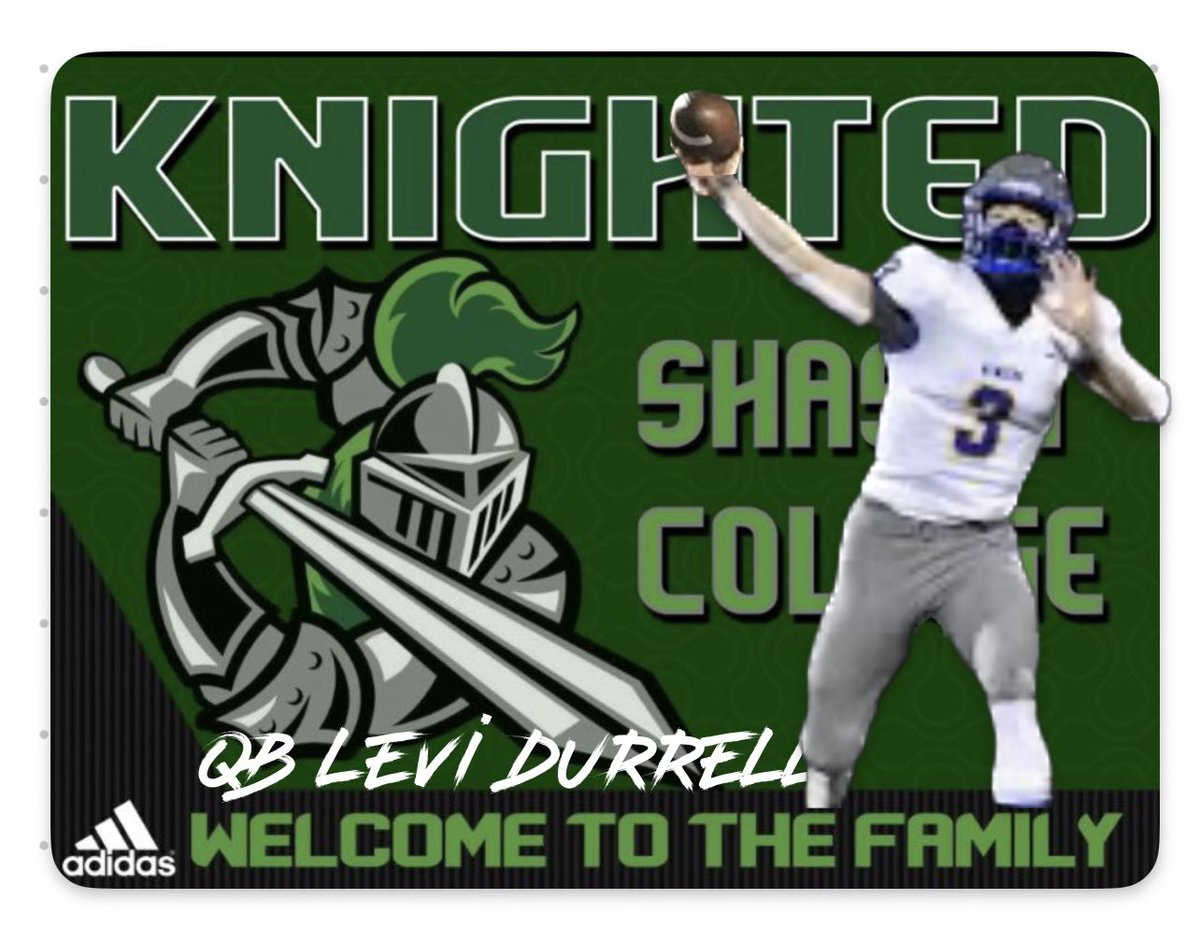 LeviDurrell's tweet photo. God is so good!!!! Beyond excited for this next chapter!!!!! 
•
•
@hamilton_bryon @Daniel5Lewis5 @Shastaknightsfb https://t.co/XJY2zP90JX