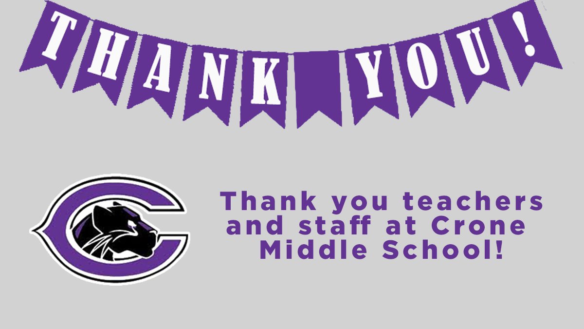 ipsd204's tweet photo. Thank you teachers and staff at Crone Middle School for all you do! @CroneSchool  @Couch_CroneMS 
#TeacherAppreciationWeek https://t.co/B7gyB1HwyM