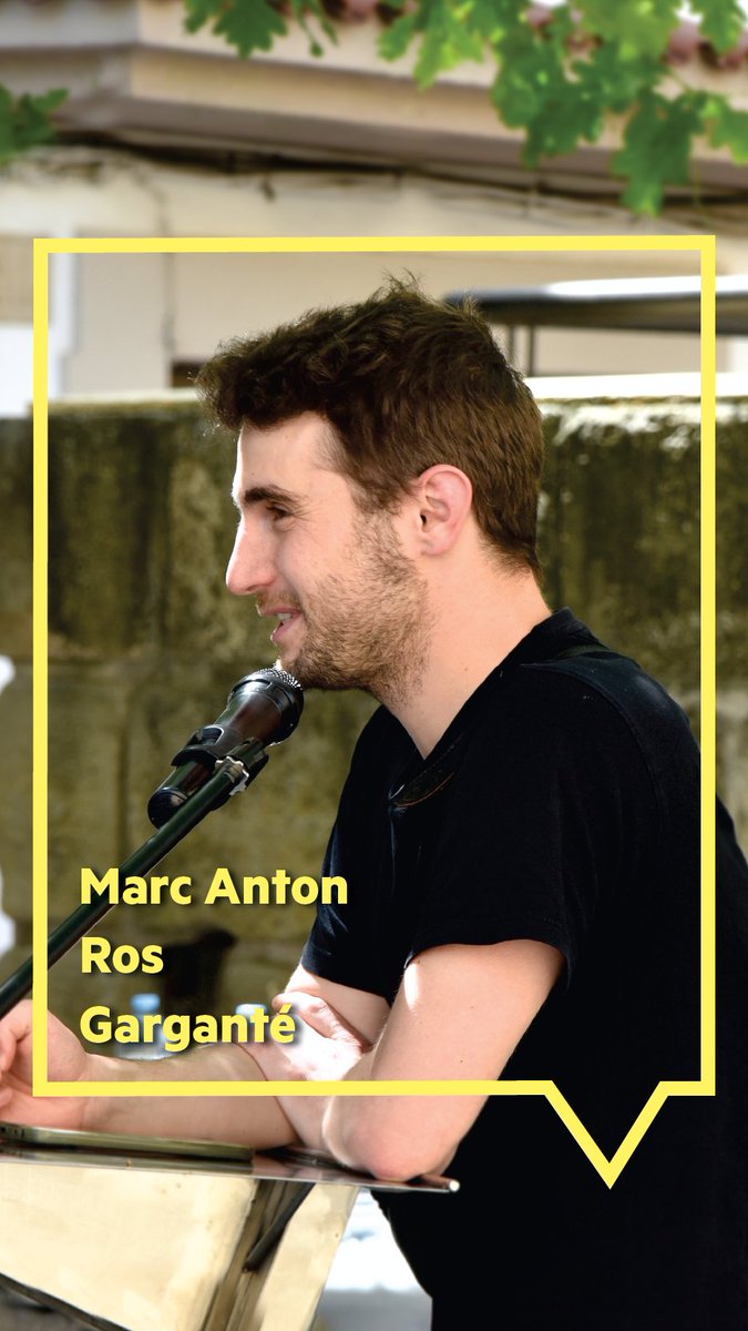 ERCGuissona's tweet photo. 📍 Seguim presentant la nostra candidatura per les eleccions municipals del 2⃣8⃣ de maig.

👉🏻 Marc Anton Ros i Garganté, candidat 9⃣

👤 Va néixer a Guissona fa 30 anys. Va estudiar arquitectura.

🗣 El Marc Anton és un ferm defensor de l’escola pública

#escrivimelfutur 

FIL 👇 https://t.co/X0uUEMLaUE