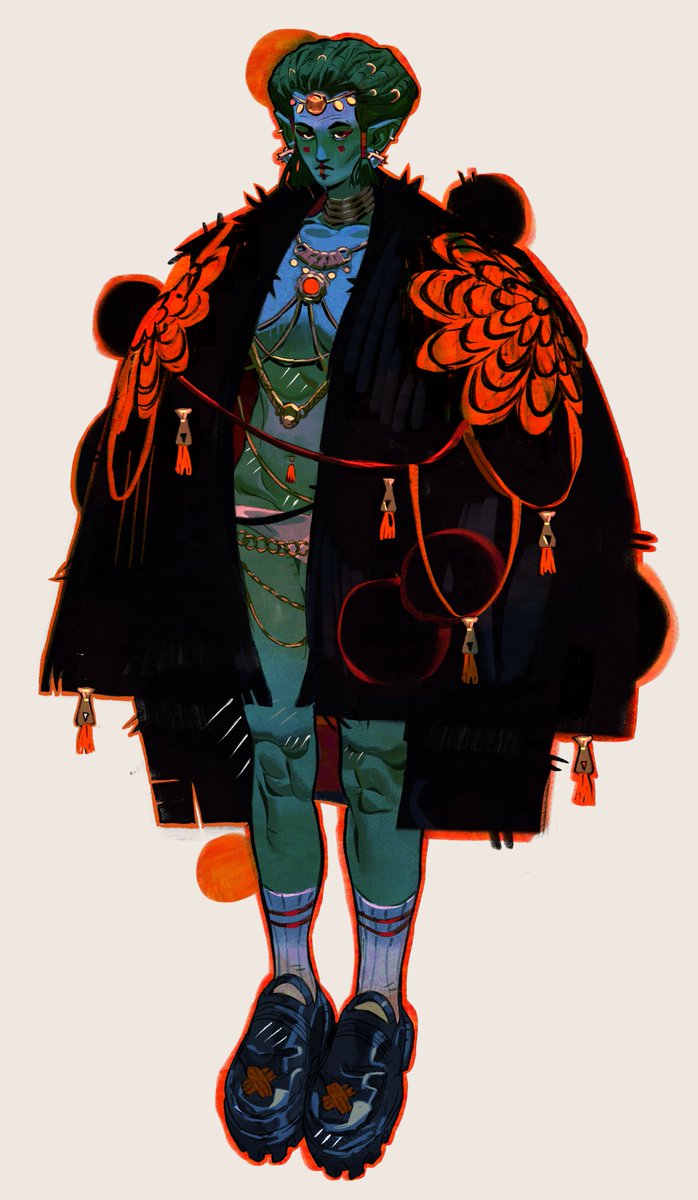 Commission, the character belongs to @/ClarartMente