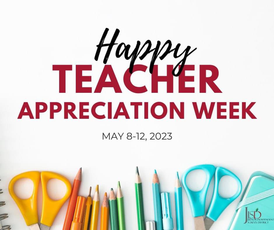 judson_jaguar's tweet photo. 📚🍎📝 In honor of Teacher Appreciation Week, we will be showcasing several JMS/JSTEM teachers that our female athletes choose. #TeacherAppreciationWeek #ThankATeacher #JaguarNation  @JISD_ATHLETICS @JudsonISD @KayoneCarter @Rubydelagarza6 @Charlie2shifty1 https://t.co/ByuOjITzIz