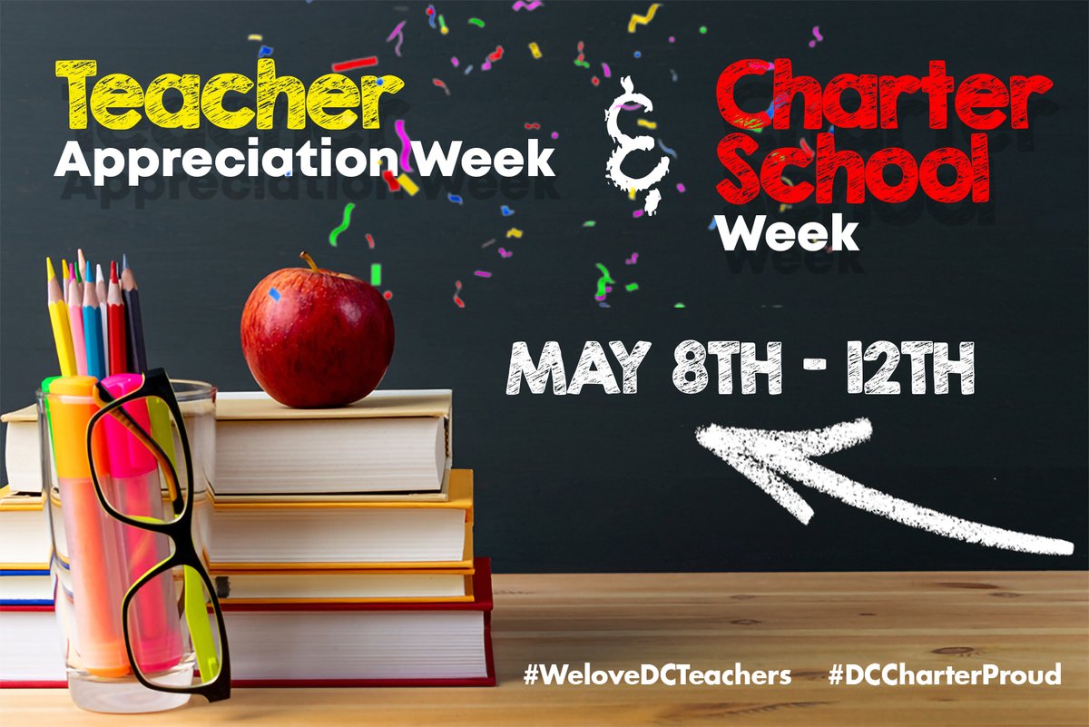 Happy #TeacherAppreciation & #CharterSchoolsWeek! 🍎We are so proud of the thousands of passionate educators who tirelessly shape young minds every day.