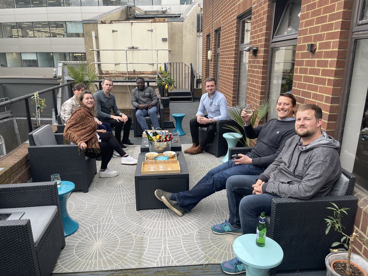 harnessio's tweet photo. Another fiscal quarter has come to an end...which means Harnessians took the time to #CelebrateTogether over food and drinks! 🎉 We are so proud of our global team for their hard work and dedication to our customers. 🤗
#LifeAtHarness #DevOps https://t.co/L4Dhuf0q8L