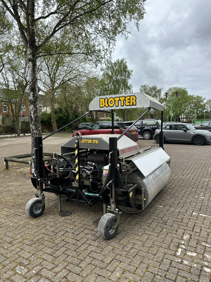 A quick turn around for Leicestershire County Cricket Clubs Super Blotter. Re foam and service ready for the season! <a href="/leicsccc/">Leicestershire CCC 🦊</a>