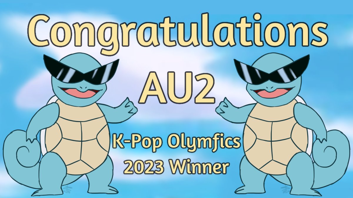 kpopolymfics's tweet photo. Thanks for joining us for another great round! All our wonderful writers have been revealed, and while AU2 is the official winning team this round, you're all champions for getting to the finish line with us! 💖

https://t.co/7rkjuwSy6E https://t.co/7mmJP8ujDa
