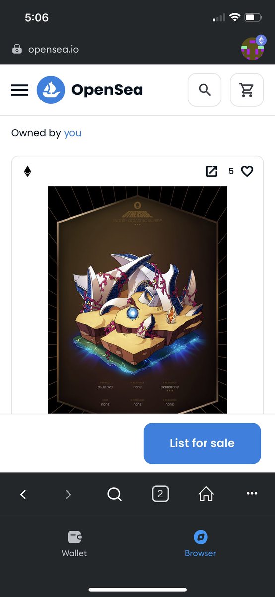 Last couple days I bought a few more otherdeeds bringing my deed count to 51