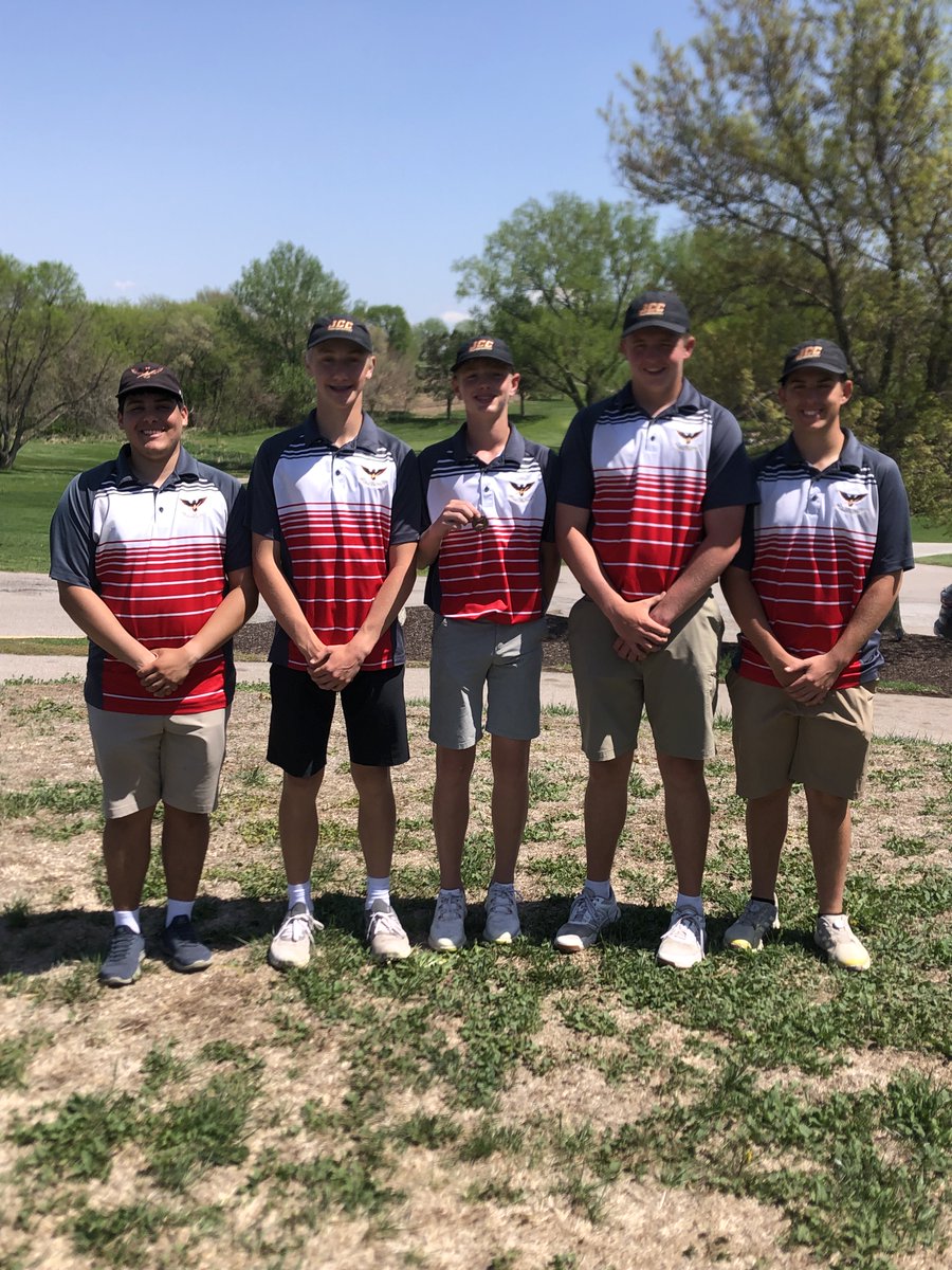 jccentralgolf's tweet photo. Jack Waring earned the 9th place medal at the Lincoln Christian Invite today with a round of 85.  The @jccentral team was 5th out of 12 competitive teams.  #GoJCC https://t.co/znnQnRs1pF