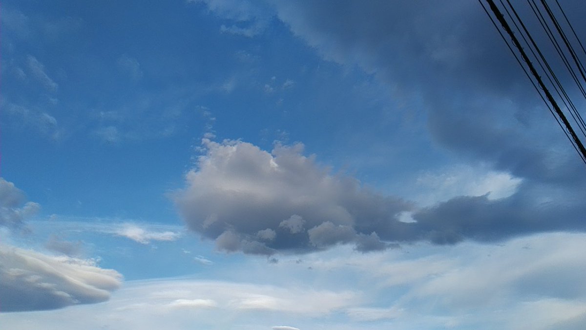 NThealfee's tweet photo. 昨日見た面白い雲
#CloudShip ? https://t.co/UA4z3xghdd