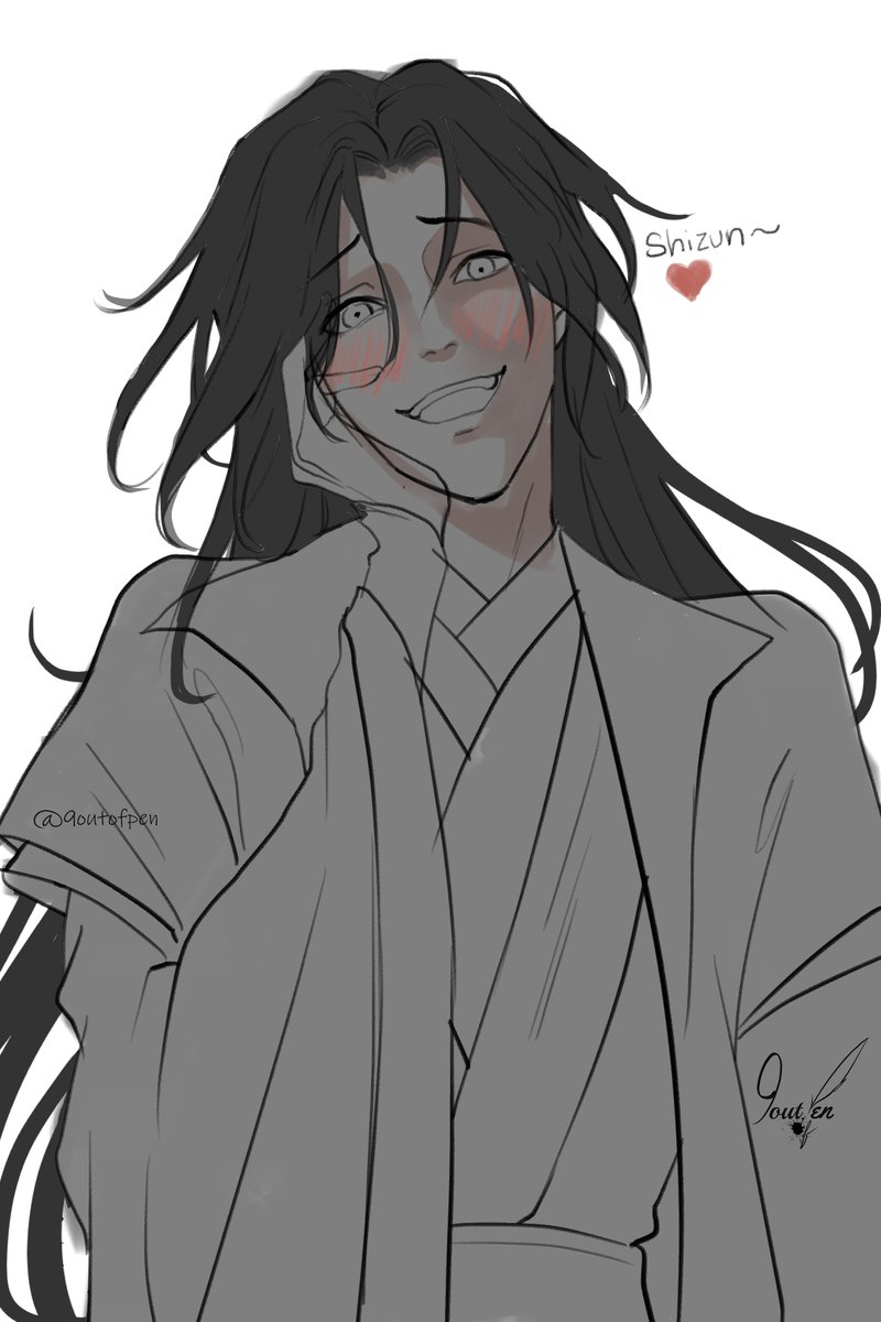9outofPen's tweet photo. "Shizun's Biotch"
I was supposed to do work last week, and I drew this instead lol

Follow me on Ko-Fi! ✨☕️
https://t.co/yT555PN6g7

#svsss #scumvillainsselfsavingsystem #LuoBinghe #mxtxfanart #mxtx https://t.co/qNM460a0JJ