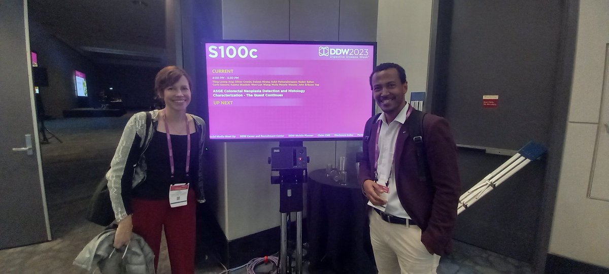 Honored to present our work on the effectiveness of using interval FIT in a colonoscopy surveillance program @cancerFCIC @Flinders at #DDW2023 - a premier conference on digestive diseases.