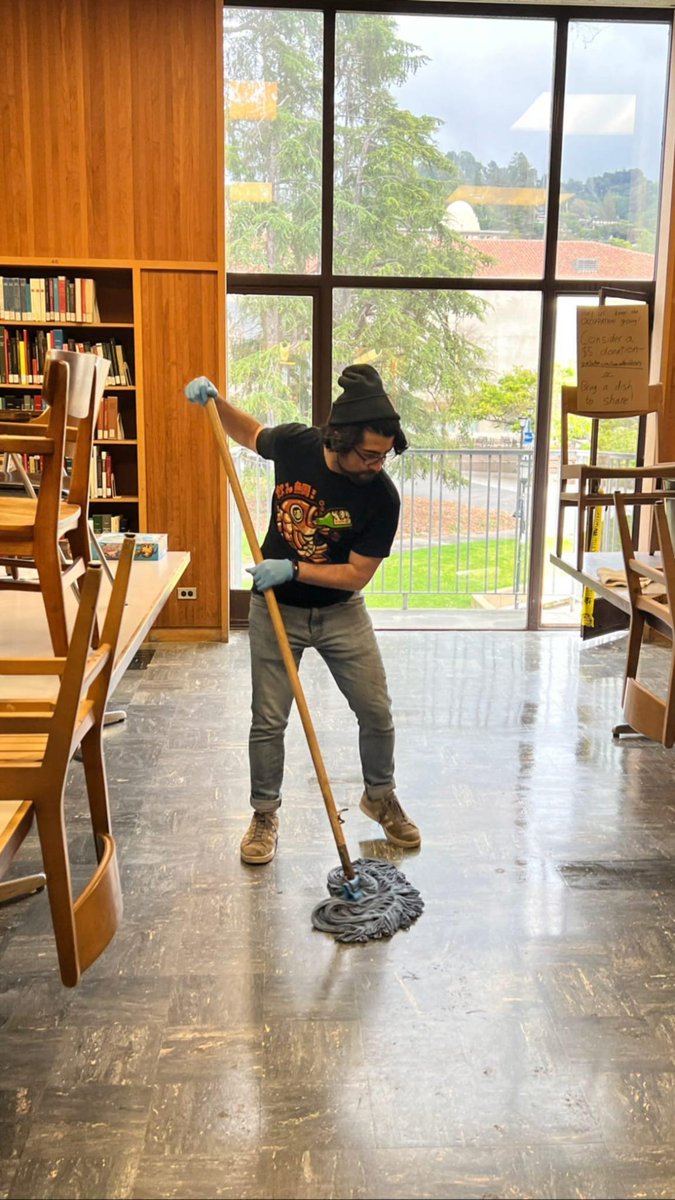 Did somebody say spring cleaning? Our library's looking fresher than ever after this weekend to welcome occupiers old and new. Come through if you're nearby!