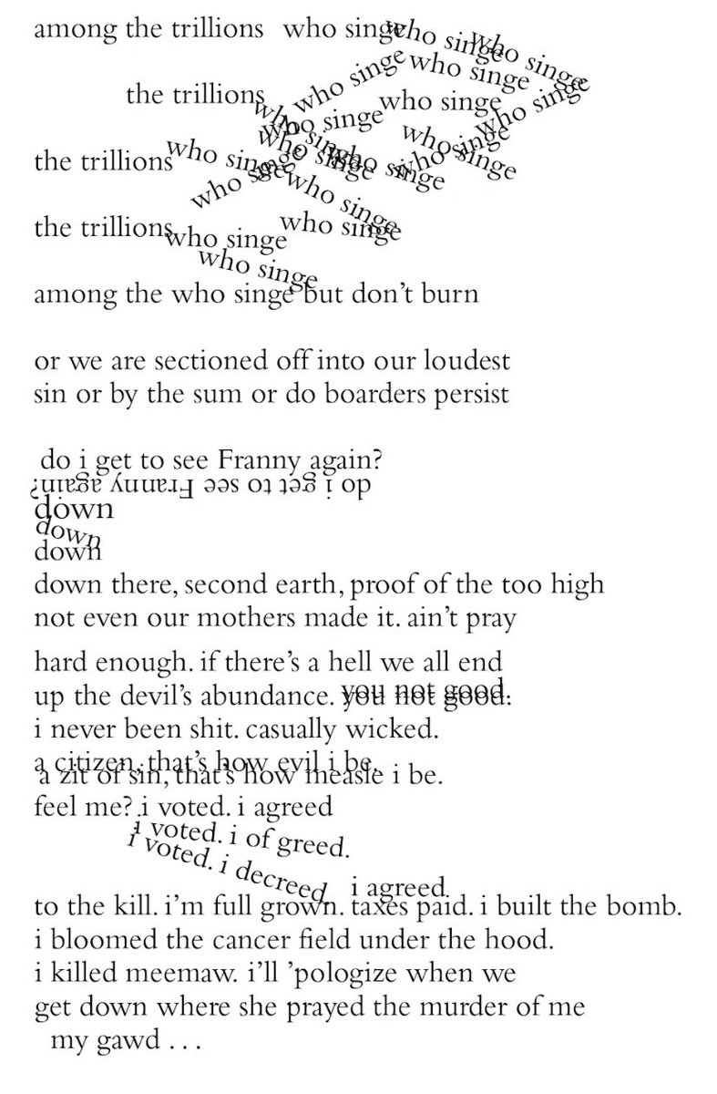 Tweeting again cause the link the other day was missing a few lines from the end of the poem. All fixed now. Read the whole thing here!