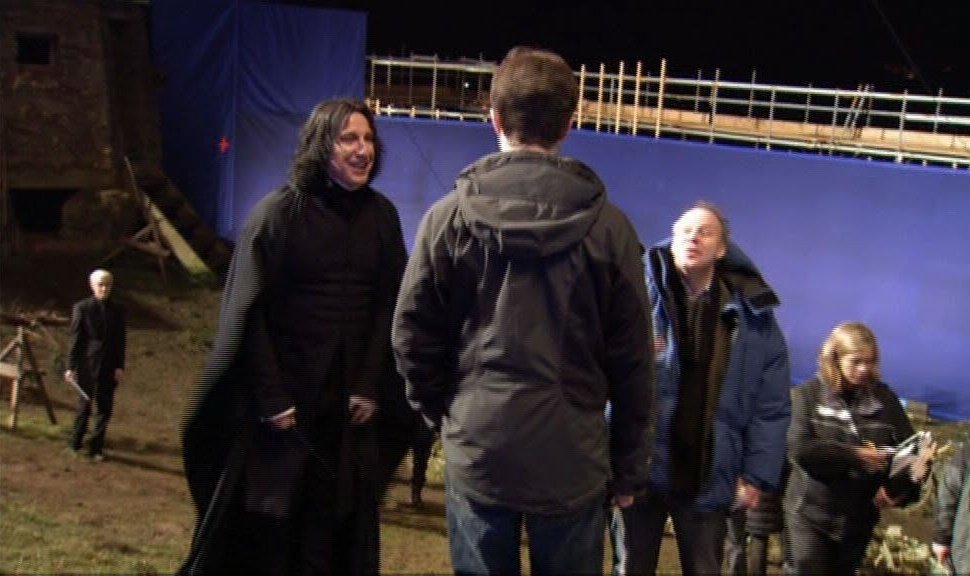 rickmansele's tweet photo. alan as severus snape doesn’t smile https://t.co/8aEjSqajsy