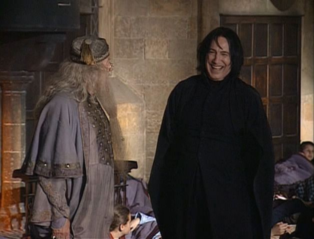 rickmansele's tweet photo. alan as severus snape doesn’t smile https://t.co/8aEjSqajsy