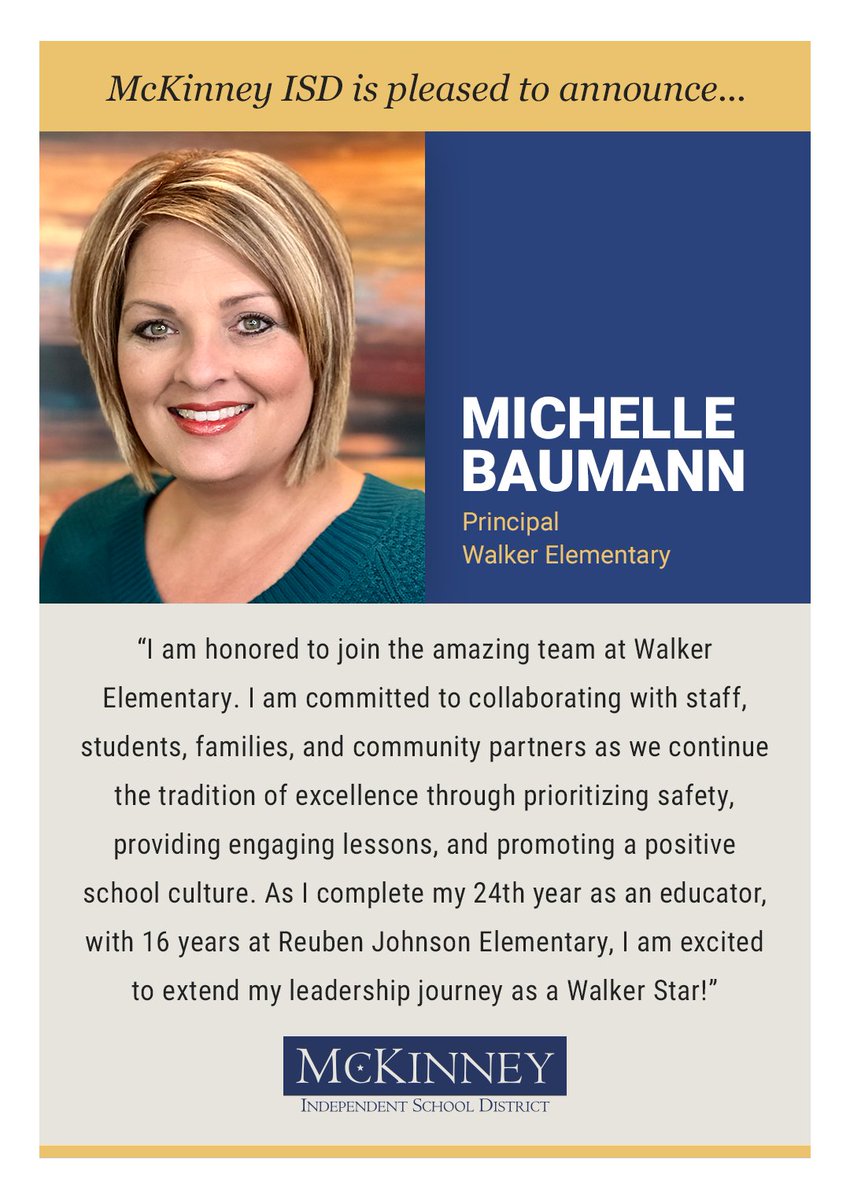 McKinney ISD tweet media