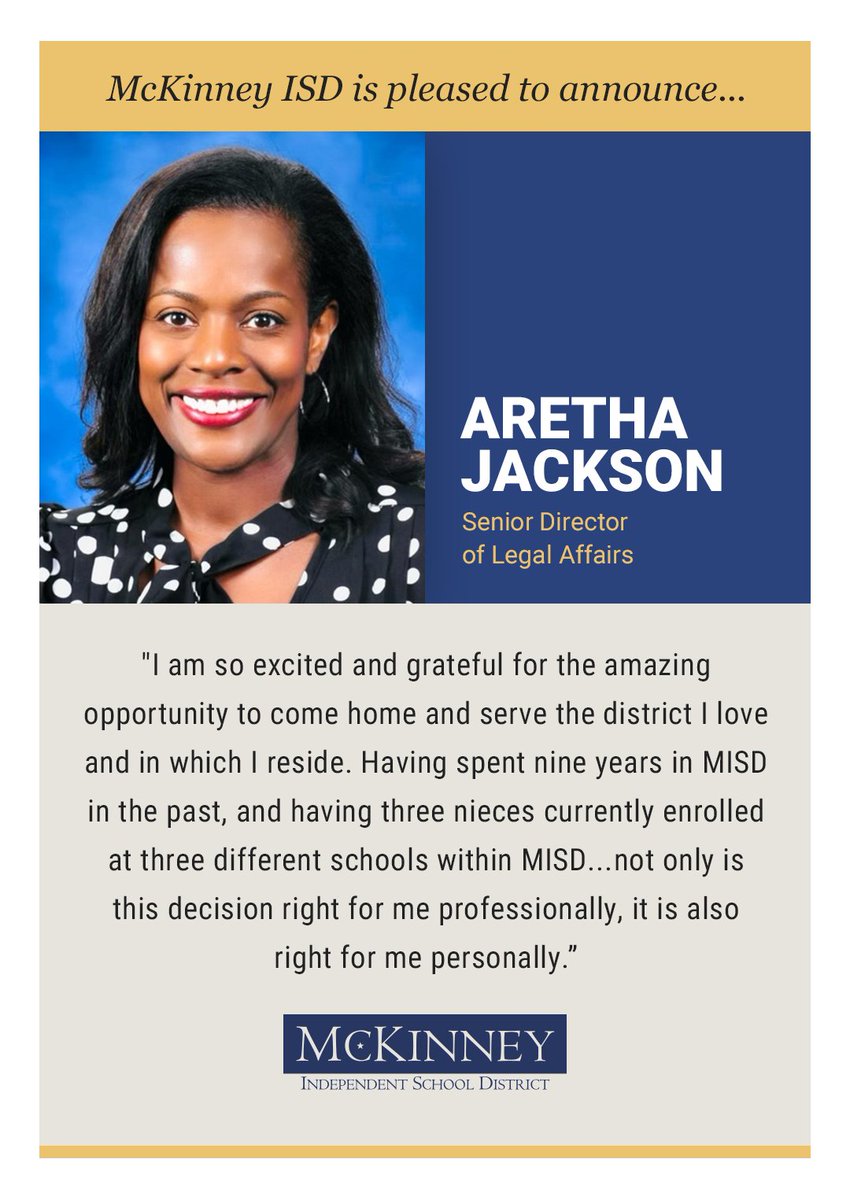 McKinney ISD tweet media