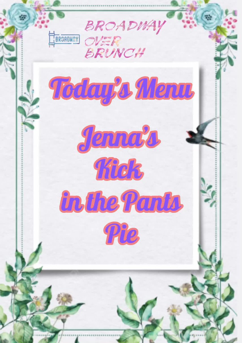 bwayoverbrunch's tweet image. #TodaysMenu #BroadwayOverBrunch
#WaitressMusical