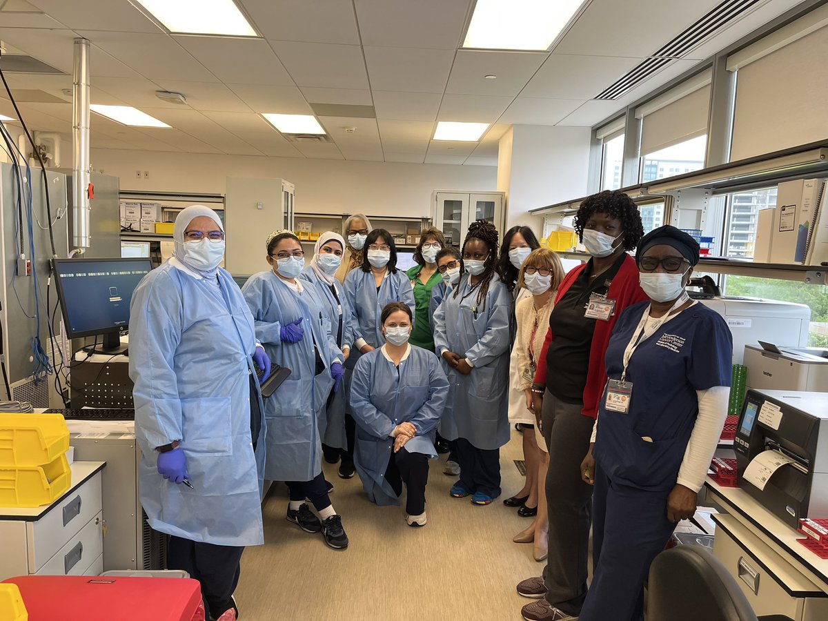 Judy93400056's tweet photo. Exciting to visit with our frontline staff and providers in our LSP space.  Many thanks to all of the teams who worked so tirelessly over the weekend to get the building ready for our first patient day!@anitayingMD @kepostma @MDAndersonNews https://t.co/CFvFudpP0h