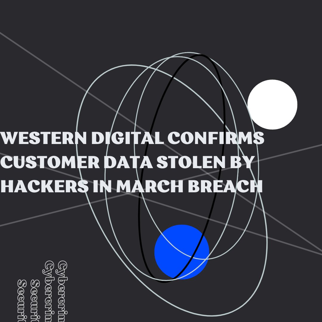 rnbteam_llc's tweet photo. Digital storage giant Western Digital confirmed that an "unauthorized third party" gained access to its systems and stole personal information belonging to the company's online store customers 😱
#cybersecurity #rnbteam #futurenow #cyber #cyberinformation #passwords https://t.co/R3vc8go88U