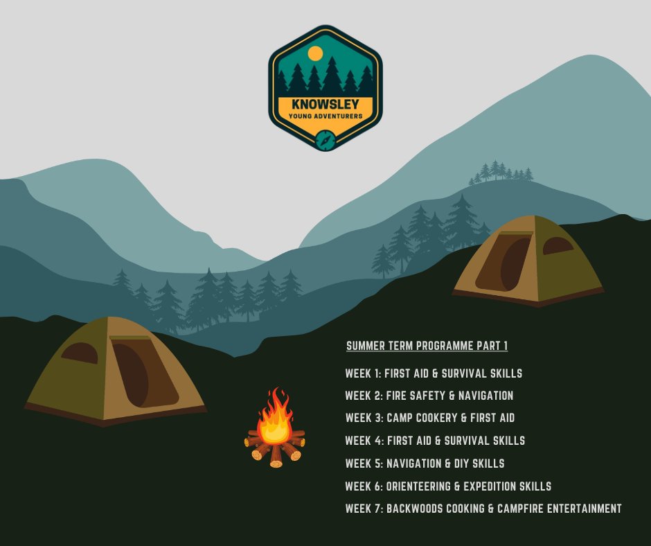 KYAdventurers's tweet photo. We will be doing Navigation &amp; DIY Skills during our next session. Part 2 of our Summer Term Programme will be out within the next 2 weeks. We look forward to sharing more of our exciting programme with you all then. https://t.co/k7bxVkt6mk