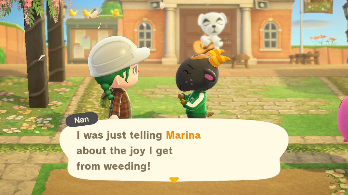 mossy_isles's tweet photo. 🌱💚🌷Damn, Nan. 👁🫦👁 Living the wild life I see.👀🌿🧡

#acnhvillagers #AnimalCrossing #acnh #acnhNan #NintendoSwitch https://t.co/ru2A5ih95s