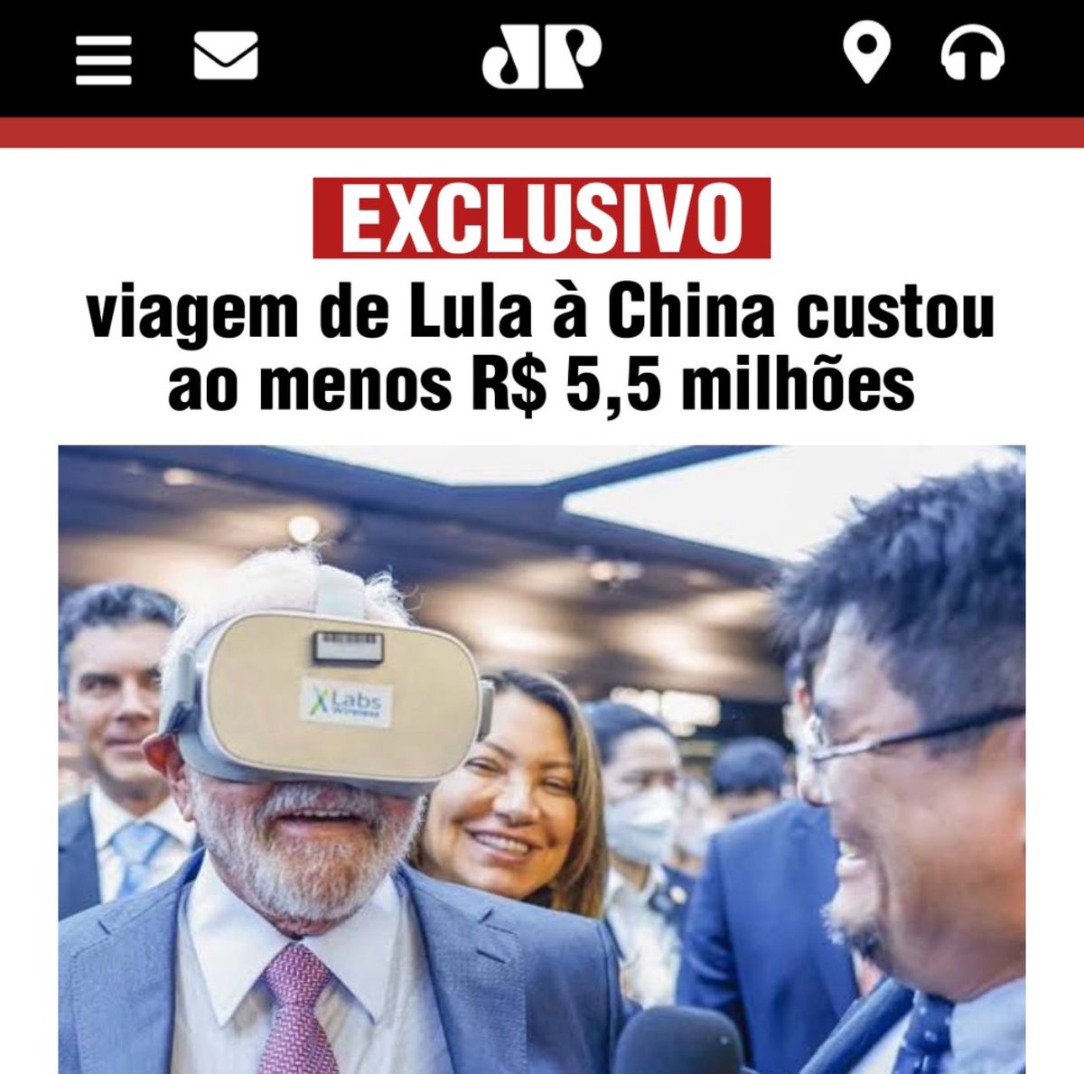 FlavioBolsonaro's tweet photo. Quando o assunto é dinheiro do povo, o pai dos pobres gasta sem dó! https://t.co/gJYobHHwTq