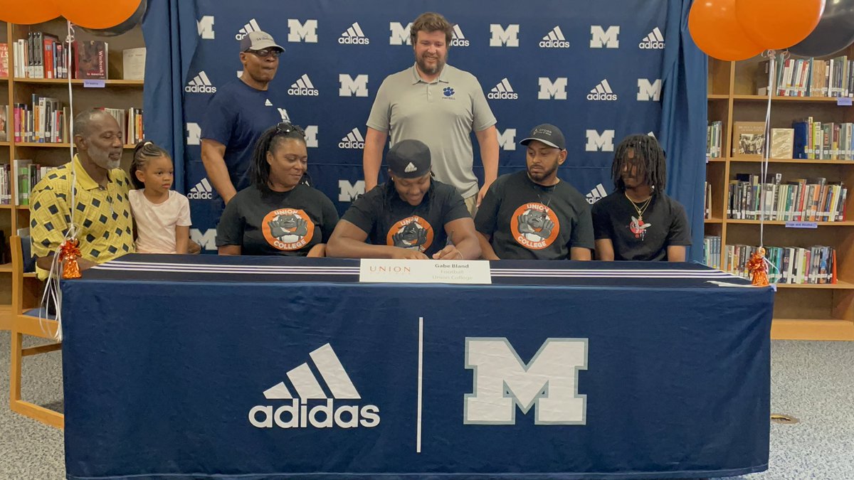 Millbrook Athletics (@millbrooksports) on Twitter photo Congratulations to Gabe Bland who signed his NLI today! Gabe will be playing football at Union College!š #WildcatsInCollege <a href="/MBrookFootball/">Millbrook_Football_Official</a> Congratulations to Gabe Bland who signed his NLI today! Gabe will be playing football at Union College!š #WildcatsInCollege <a href="/MBrookFootball/">Millbrook_Football_Official</a>