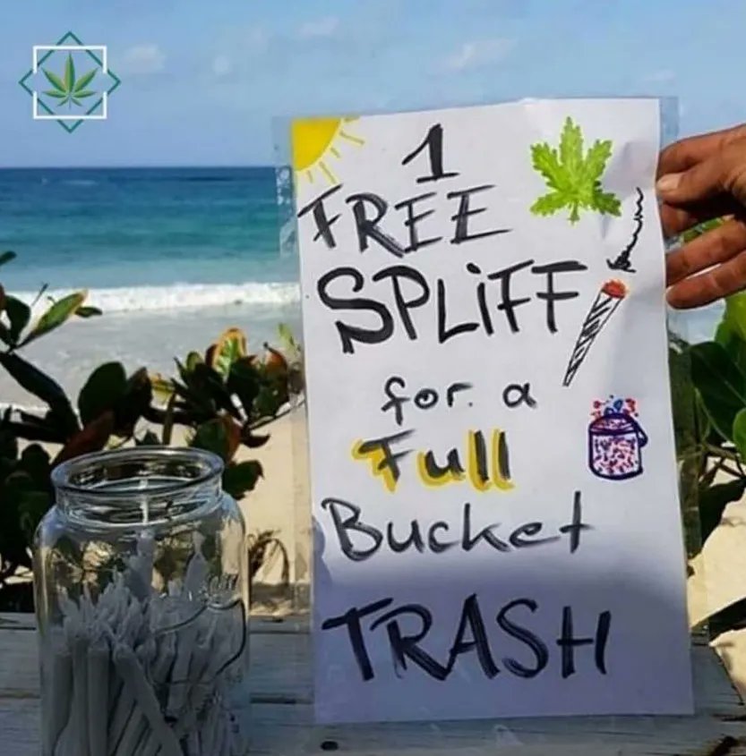 Jamaica's new method of cleaning up their beaches