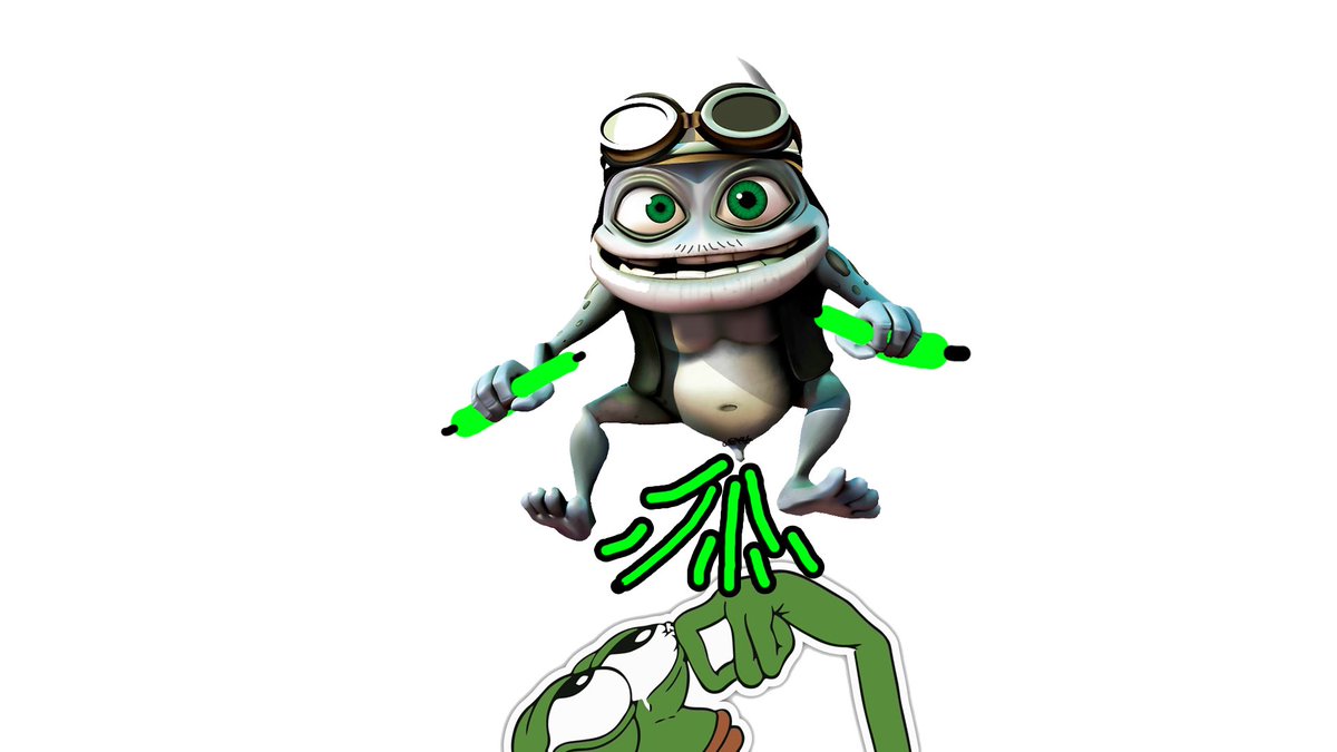 crazyyfrogcoin's tweet photo. The only green you will get is from $FROG

RinGDiNgDiNgDiNgDiNgDiNgDiNg🐸

LiKe/CoMmEnT/ReTwEet

DrOp WaLlEts FoR AiRdRoP

#airdrop #crazyfrog #memecoin https://t.co/wVdjDVhL5p