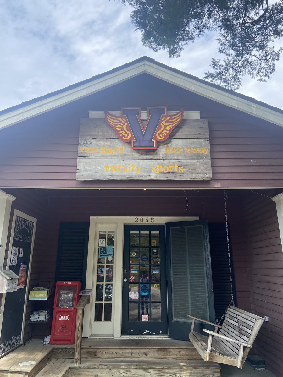 Bama26Point2's tweet photo. Last week Florida .. this week Louisiana.. and a must stop for me each time I am in Baton Rouge #RunHardLiveEasy Best run store in the nation @VarsitySportsLA #running #run #runners #runcoach #runchat https://t.co/DTkMyxyOuZ