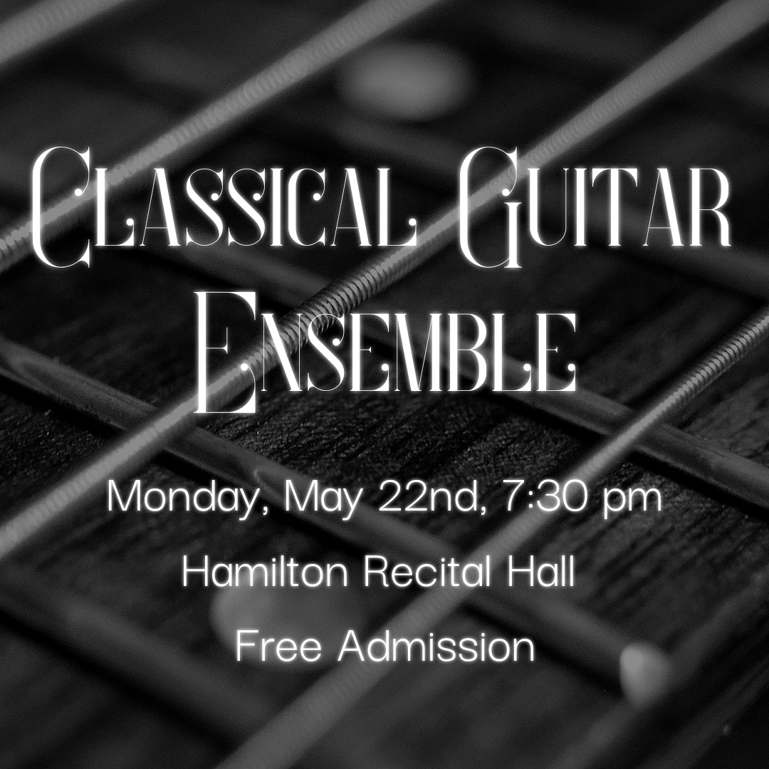 DU_Lamont's tweet photo. Join us tonight as our Classical Guitar Ensemble performs their Spring Concert. It will be at 7:30 pm tonight in Hamilton Recital Hall. Admission is free. For more information: https://t.co/AJgklWNl1A
.
.
.
#guitar #classicalguitar #classicalmusic #guitarist #guitarlife https://t.co/Dm4MYjTsgV