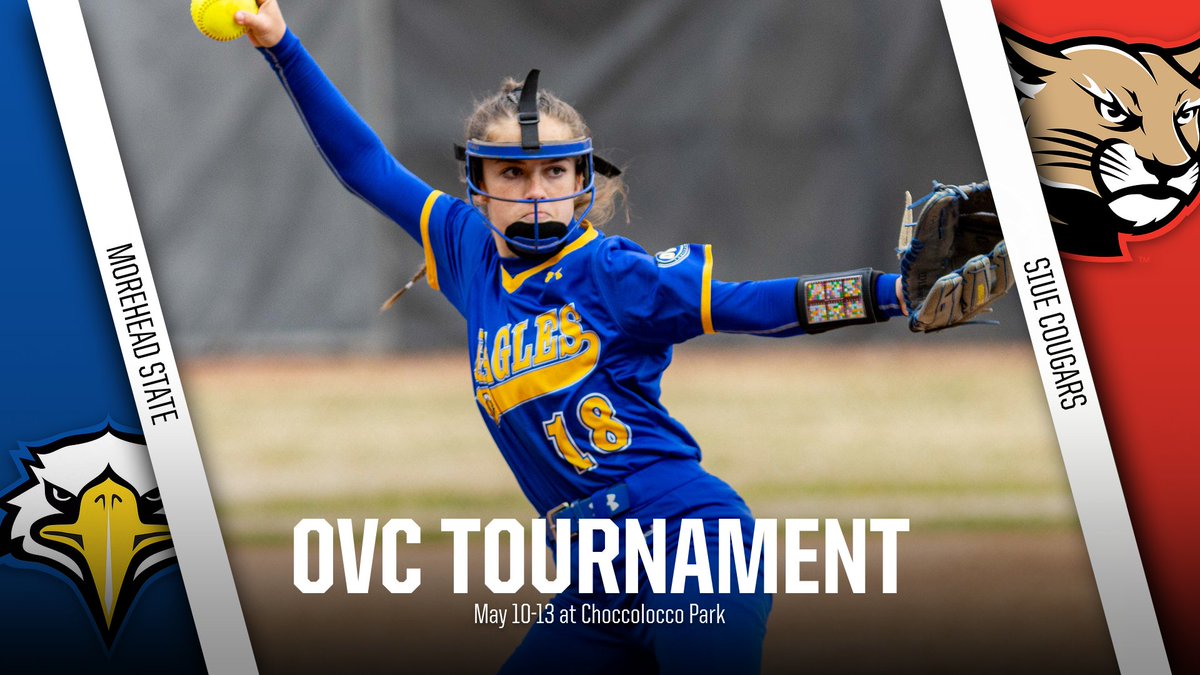 For the first time since 2018, @MSUEaglesSB heads to the @OVCSports Tournament! The Eagles will face fifth seeded SIUE Wednesday at 1:30 PM ET. Should the team advance, they'll face fourth seeded UT Martin at 6:30 PM ET. Story: bit.ly/44JrQWL #SoarHigher