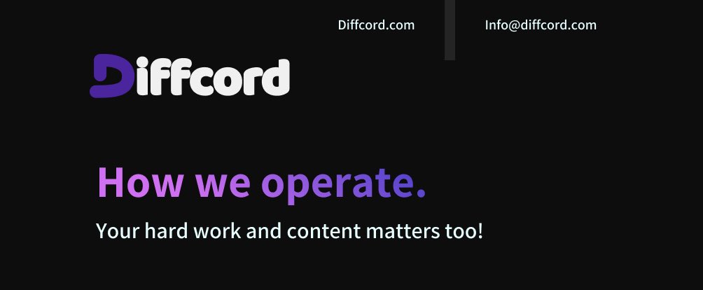 Diffcord is a monetization platform for Discord bot owners worldwide. Discord bot owners can add their bot to our platform and get a business revenue split to then get paid out per 1000 votes! Come check us out!
•
•
#discord #discordbots #DiscordCommunity #discordlink #dev
