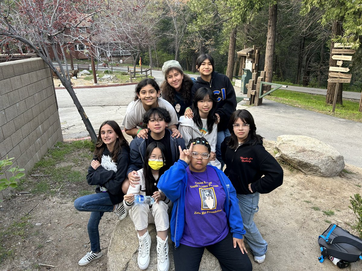 ArmstrongPUSD's tweet photo. Our 6th graders at Outdoor Science Camp this week. Enjoying hiking, dancing, skits, science and making future friends with @DeckerPUSD students. Day one was a success! @PomonaUnified https://t.co/pmmCVuLufq