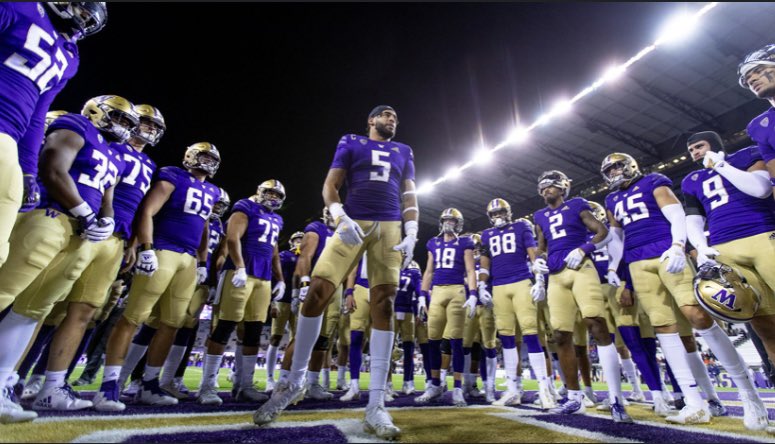 After a meaningful conversation with <a href="/CoachShephard/">Coach Shephard</a> I am honored to receive my fifth D-1 offer to the University of Washington. Thank you. #PurpleReign <a href="/COHSFootball/">Charter Oak Football</a> <a href="/LaVarArrington/">LaVar Leap Arrington</a> <a href="/RTaylorFBscout/">Coach Taylor</a> 
<a href="/UW_Football/">Washington Football</a>