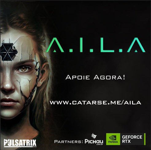 Apoie esse projeto maravilhoso feito no Br, <a href="/PulsatrixStudio/">Pulsatrix Studios – A.I.L.A JÁ DISPONÍVEL!</a> tá envolvida é garantia de jogo bom. catarse.me/aila