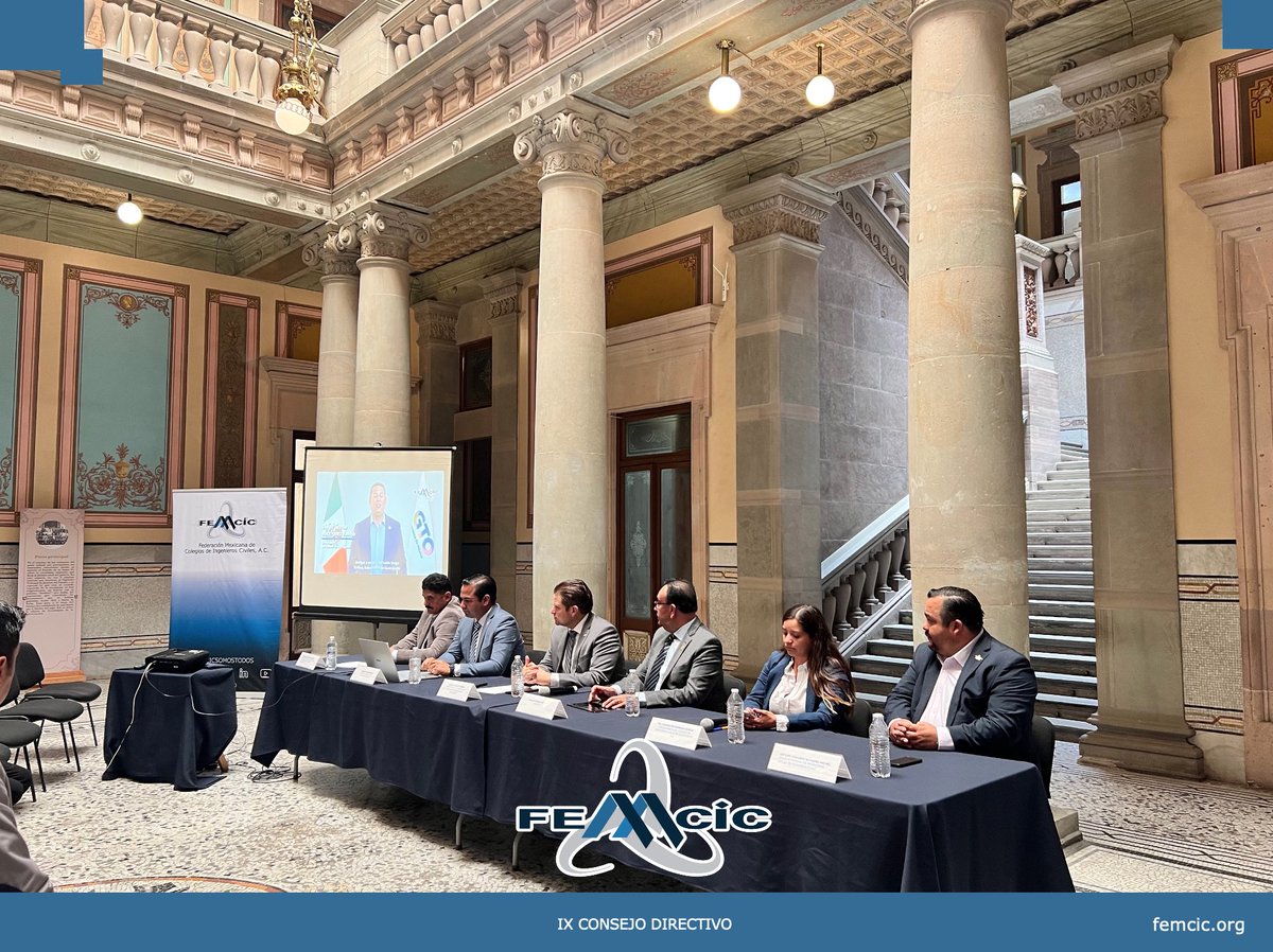 FEMCIC1's tweet photo. Agradecemos la presencia y acompañamiento del Ing. Roque Arroyo, Pdte. del @ceicg , así como el apoyo de la Ing. Maria Murguia, Pdte. del @cicgto , del Ing. Arturo Navarro, Coord. de Desarrollo Ferroviario del IX CD FEMCIC y del Ing. @GerasFloresR , Dir. Comité Organizador .
2/2 https://t.co/tcxy69Mrvn