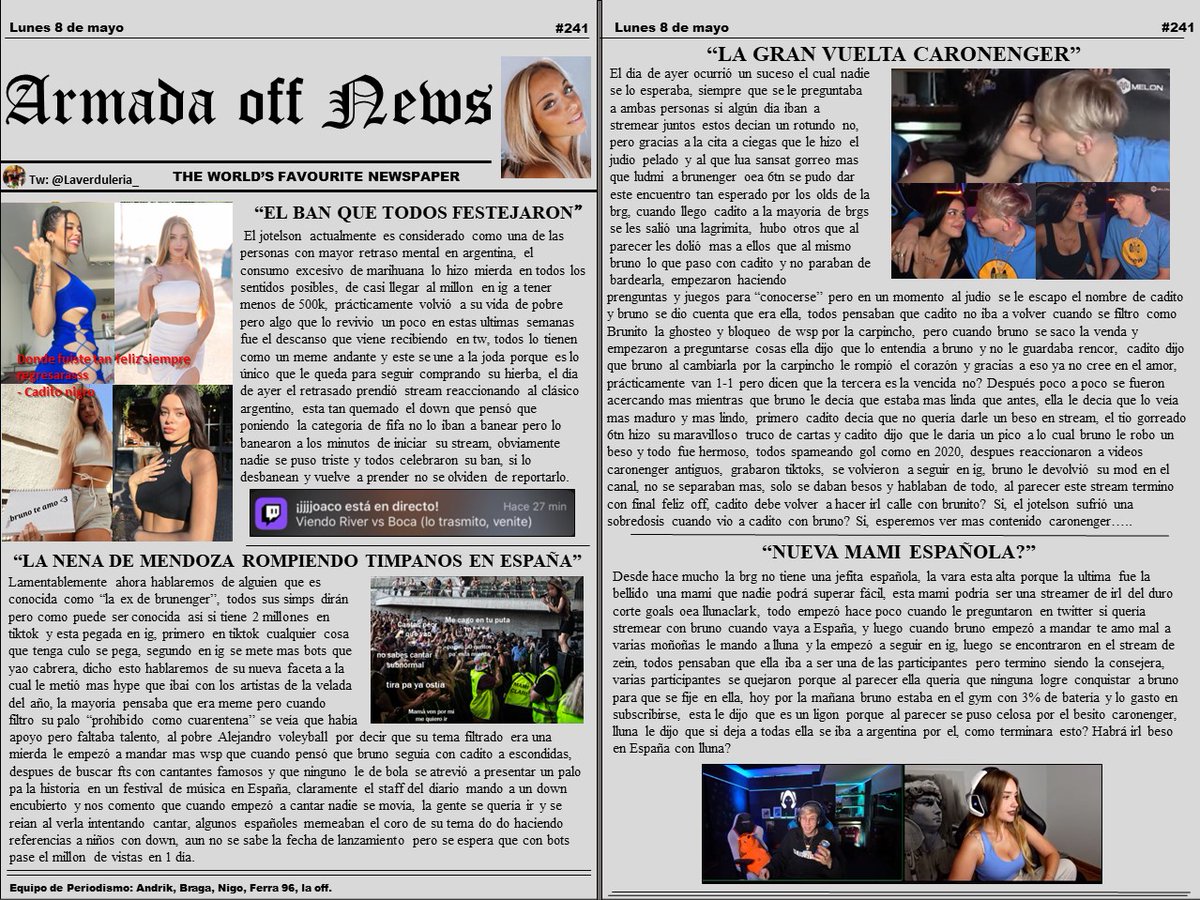 Andr1k___'s tweet photo. Extra extra🔥🗞️🗞️🔥 https://t.co/4lLrrfcflv